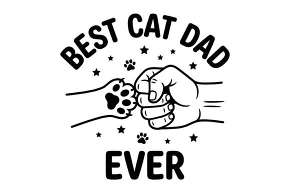 Celebrate Cat Dads with This Adorable Pet Lover Design