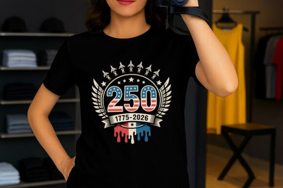 Celebrating 250 Years: A Bold Emblem for America's Milestone