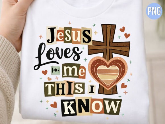 Expressing Faith Creatively with the Jesus Loves Me Cross Heart Design