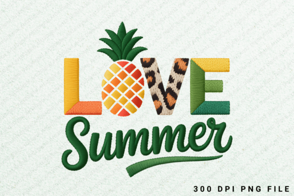 Love Summer Sublimation PNG Design: Your Key to Vibrant Seasonal Branding