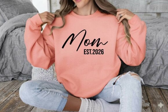 Mom Est.2026 SVG: A Fresh Take on Modern T-Shirt Design