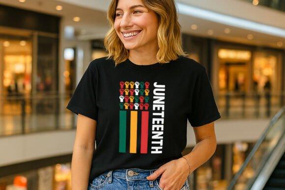 Powerful Juneteenth Fist Flag Design for Bold Creators