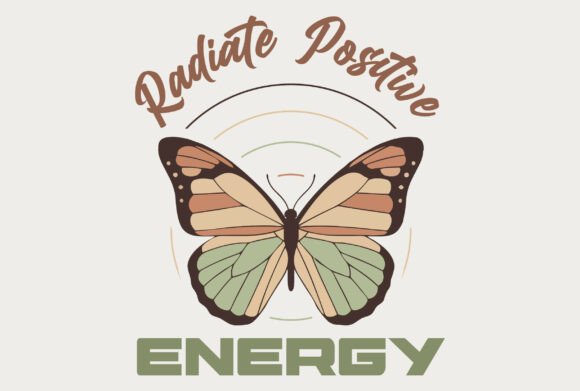 Radiate Positive Energy Design Bundle: A Trio of Motivational Art