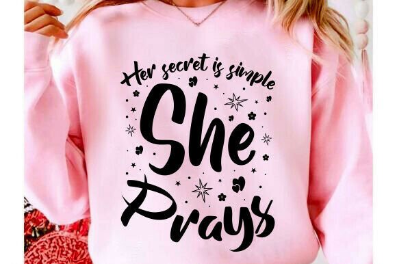 SHE Prays SVG: A Versatile Design for Meaningful Projects
