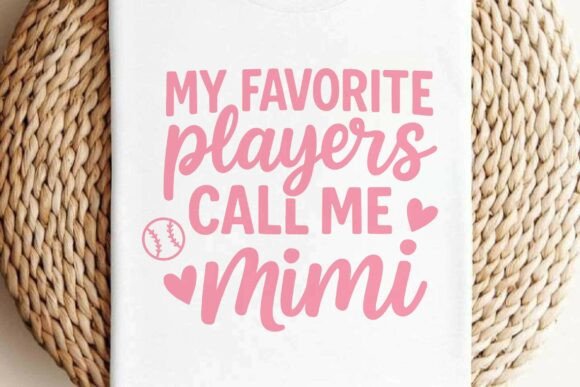Softball Mimi SVG: Retro Charm for Modern Creations