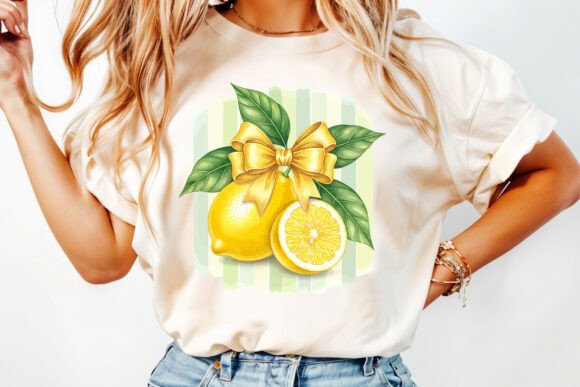 Summer Lemon T-shirt Design: Your Fresh Creative Asset